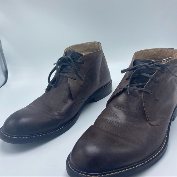 1901 Barrett Chukka Boot Brown Leather 11.5 - Picture 1 of 9